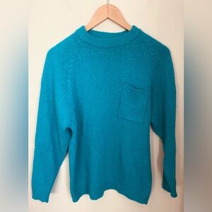 VINTAGE Hudson’s Bay Silk Wool Knit Sweater Size Large